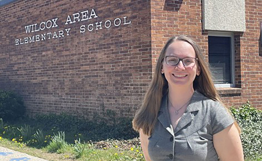 Leah Porter has been named the 2021-22 Michigan Teacher of the Year